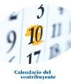 Calendario del Contribuyente.